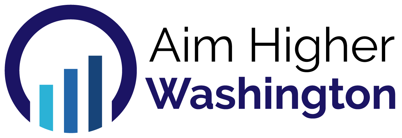 Aim Higher Washington Logo