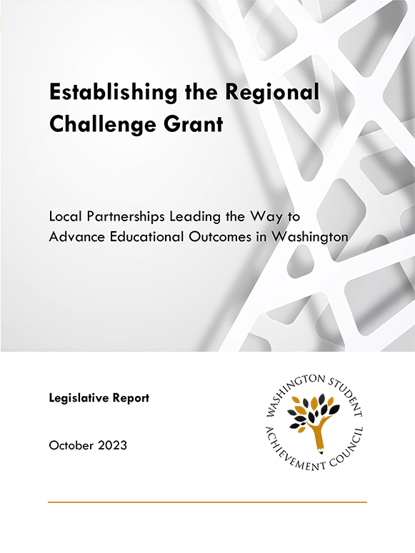 Regional Challenge Grant Legislative Report 2023
